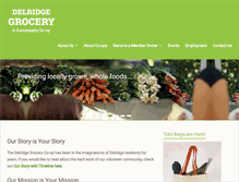 Tablet Screenshot of delridgegrocery.coop